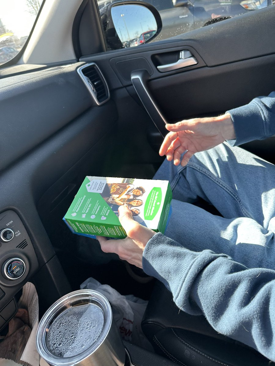 Not all men are heroes. But Jim is. #girlscoutcookies