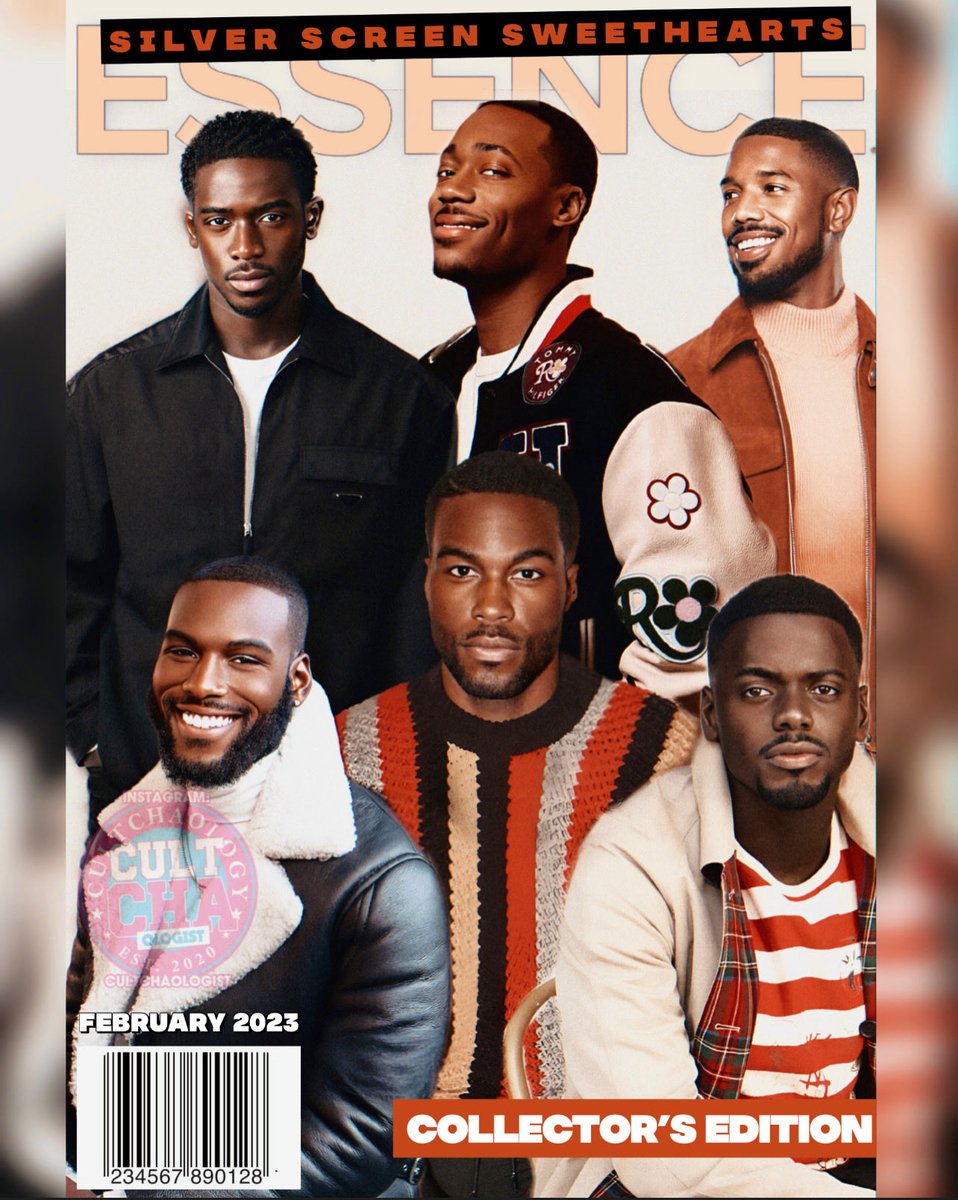 What if Essence ran it back with their “ Box Office Chocolates “ magazine cover and gave us one with the eye candy actors of today ?  The original shoot was in 2003, give us a 20th anniversary edition one time for the one time , cousins. @Essence #EssenceMagazine 👀😍📚