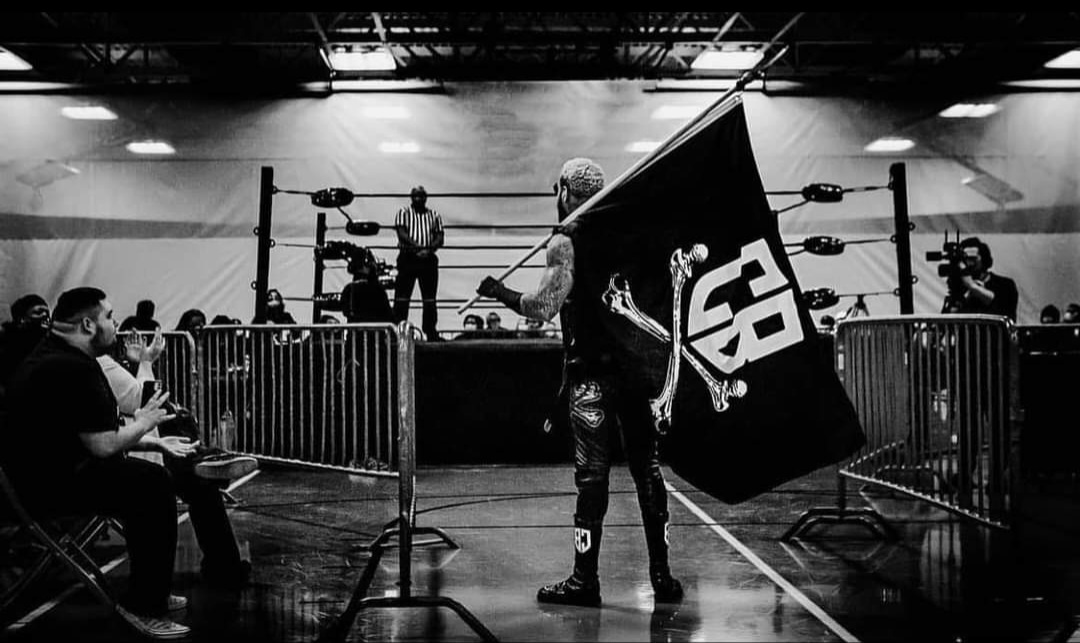 NAAWrestling's tweet photo. Make sure you get behind this man now because he WILL be a Star!!!!  The Nation Of African American Wrestling Wrestler of the Day is Carlie Bravo @CarlieBravo!!! #BlackHistoryMonth #BlackHistory #SignCarlieBravo #TheInfantry #BlackExcellence #NAAWNATION #BadNewsAndTattoos https://t.co/5nQetdfYPO