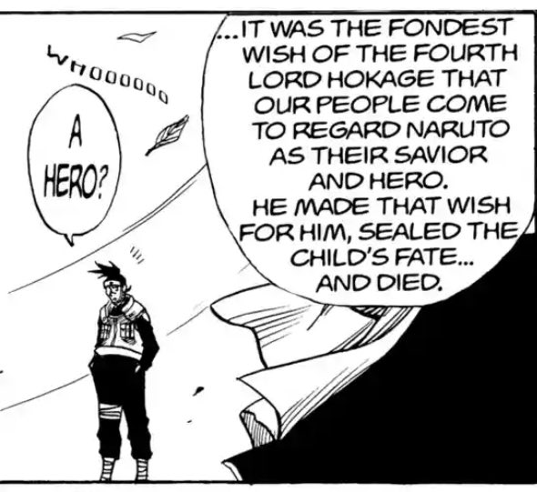 Hiruzen you sure did a great job granting Minato's wish 