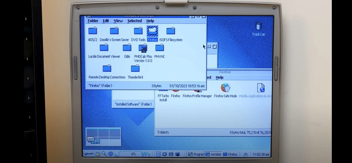 BenjaminHCCarr's tweet photo. #ArcaOS: #OS2 Updated For The Modern World
What this gets you is an evolution of OS/2 Warp 4.52 that updates #OS for modern day hardware, SMP support, improved USB, audio and video support, along with an actual package manager (ANPM, based on RPM & Yum).
https://t.co/JhHQdEPs0s https://t.co/VBKwd2qyKL