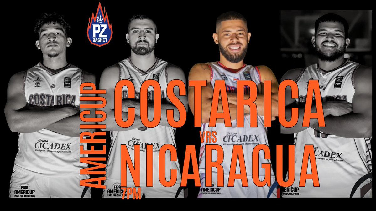 La selección de baloncesto de Costa Rica  se enfrenta este domingo a las 7:00 PM a Nicaragua por el pase a la segunda etapa clasificatoria de la AmeriCup 2025.

El ganador clasifica a dicha fase.