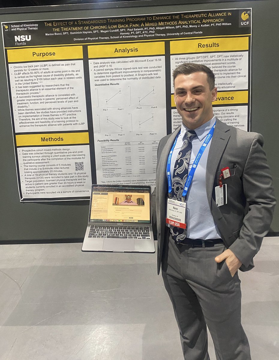 Had an awesome time at #CSM2023! Always great to meet new people, see old faces, and learn from incredible speakers. See you in Boston next year <a href="/APTAcsm/">#APTACSM</a> <a href="/aaspt_apta/">American Academy of Sports Physical Therapy</a>