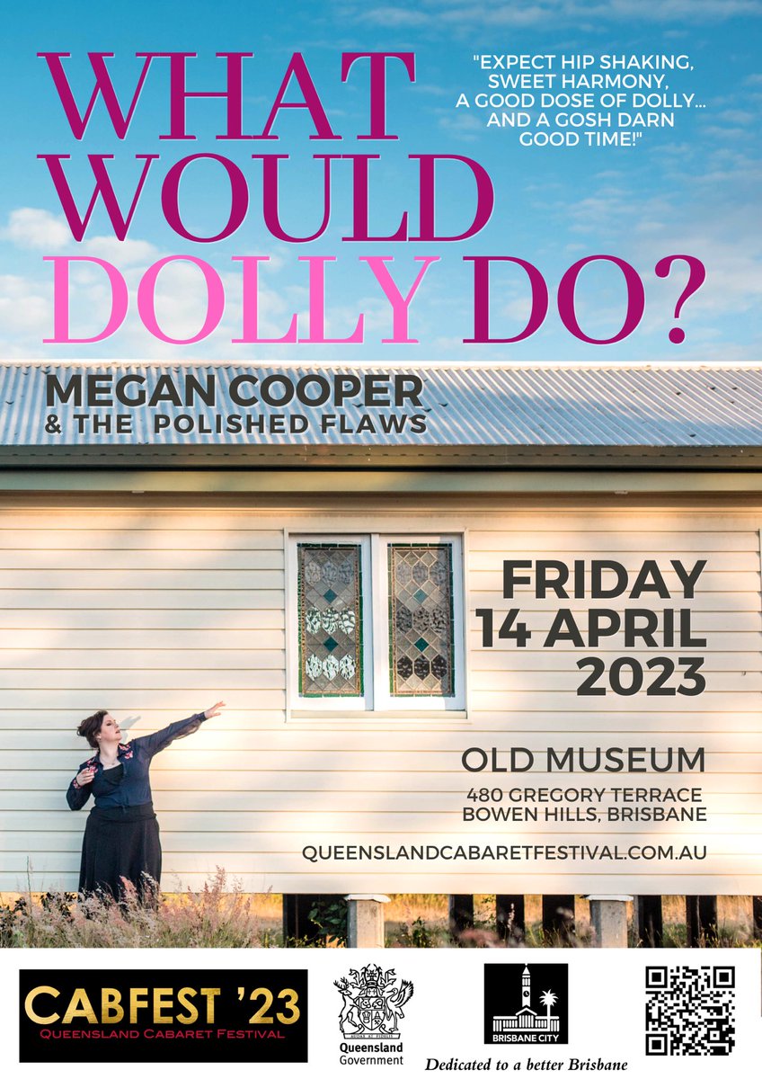 What Would Dolly Do? For Queensland Cabaret Festival. bit.ly/41lfJ0q #wwdd #qldcabfest #cabaret #country #whatsoninbrisbane