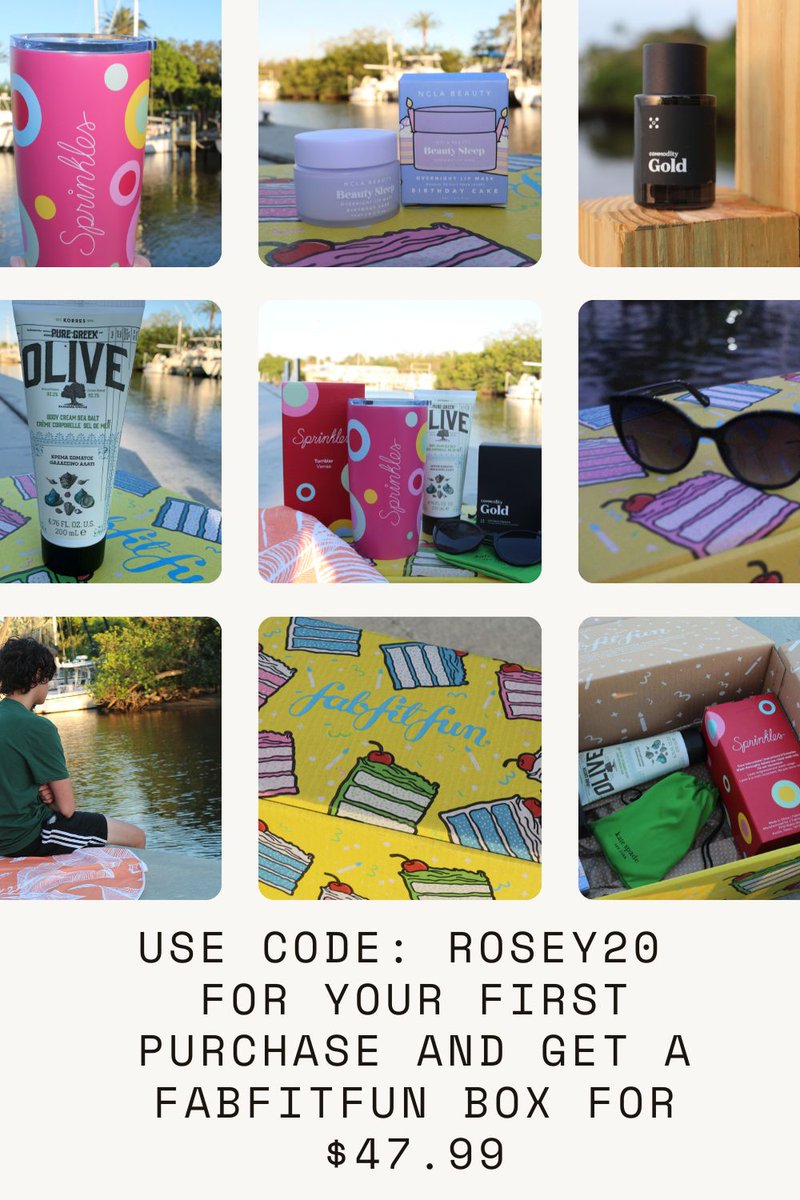 mail4rosey's tweet image. Over $300 worth of products for $47.99 with code: ROSEY20 (code good for your first purchase).

Choose the items you want...here&apos;s the items I selected and I love them all!  

CLICK HERE to create your own: fff.me/ROSEY20 

@FabFitFun
 #fabfitfunpartner