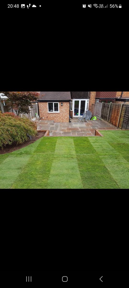 A full garden makeover completed by Outdoor Designs.