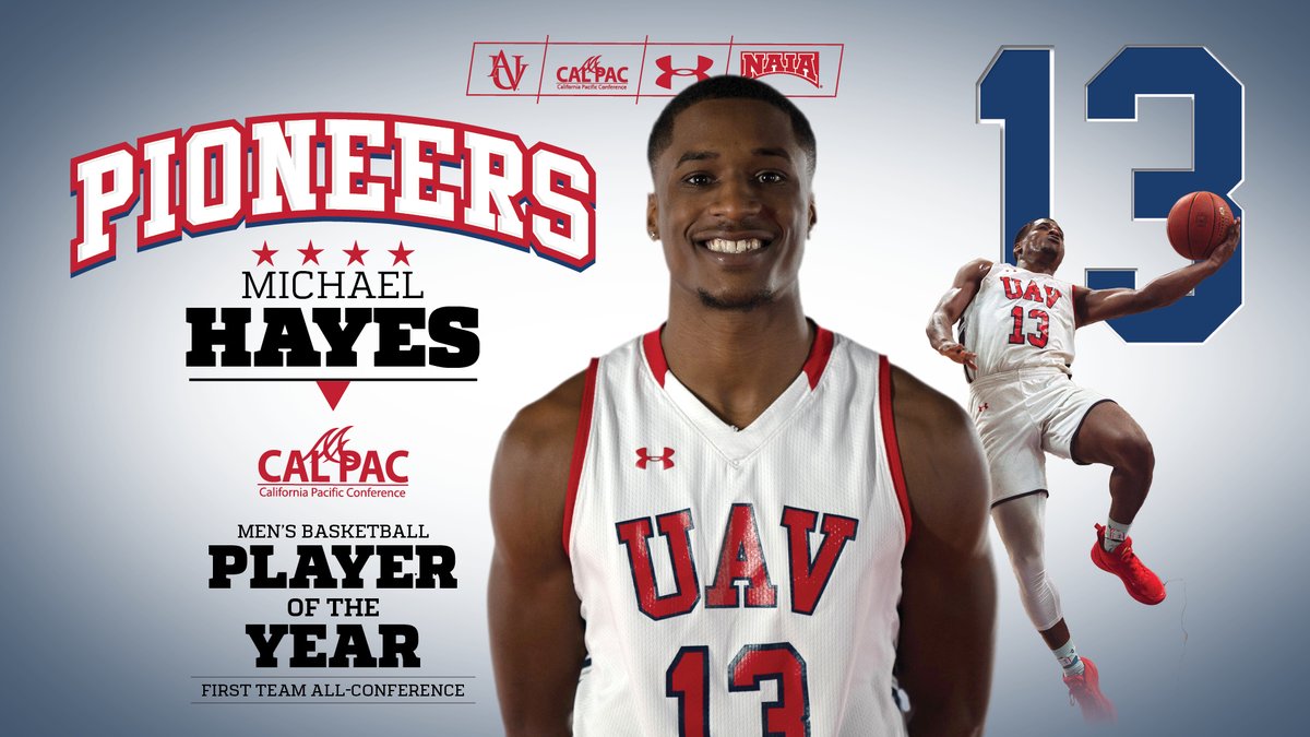 Congratulations Michael Hayes on being named 2022-23 Cal Pac Men's Basketball Player of the Year! #wereback #uavmensbasketball #GoNeers

calpacathletics.com/article/4571
