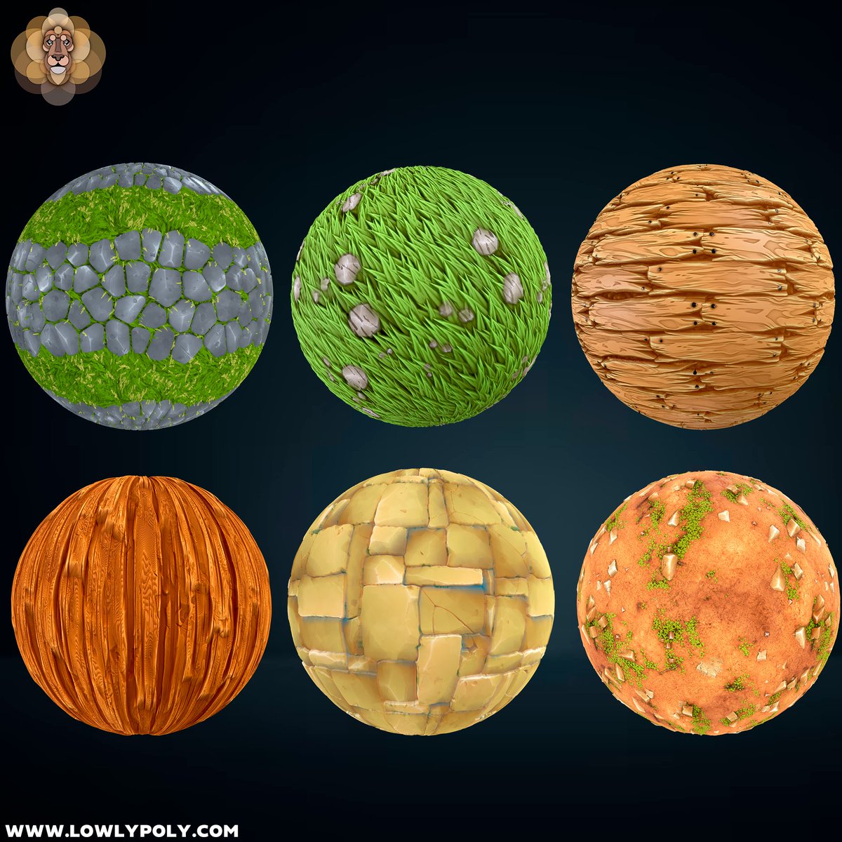 LowlyPoly's tweet photo. 🆕 Ground Textures with SBS and Decals
🔥 Mega Bundle 4 - 350+ Stylized Textures
✅ Get them now - https://t.co/JlcMkrCm5X
#assets #assetstore #lowpoly #indiedev #gamedev #gamedevelopment #gametextures #stylizedstone #stylizedground #lowlypoly #stylizedtextures #unity #unreal https://t.co/4YGp0JEV3p