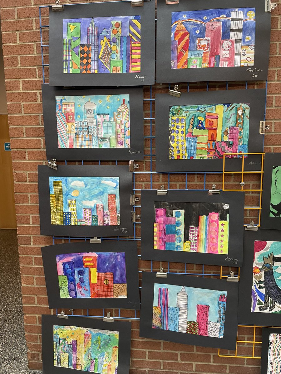 ThompsonFWES's tweet photo. Today, Ms. Thompson is at Marbles! We’re checking out the FWES art display featuring our own young artist and many others taught by @go2yourstudio! #FWESDestinationLearning https://t.co/CPr5zWLxeZ