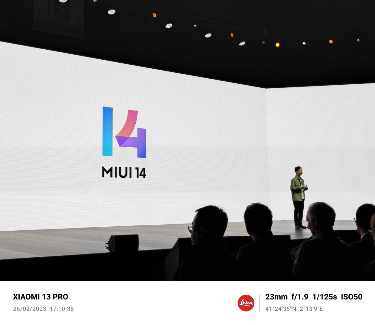 nikhilchawla's tweet photo. Time for @tjchenenwalton to share more about @miuirom #MIUI14launch

The @Xiaomi #Xiaomi13Series will come with #MIUI14 out of the box. 

It will roll out to many more devices this year. https://t.co/H2bHMuh4Di