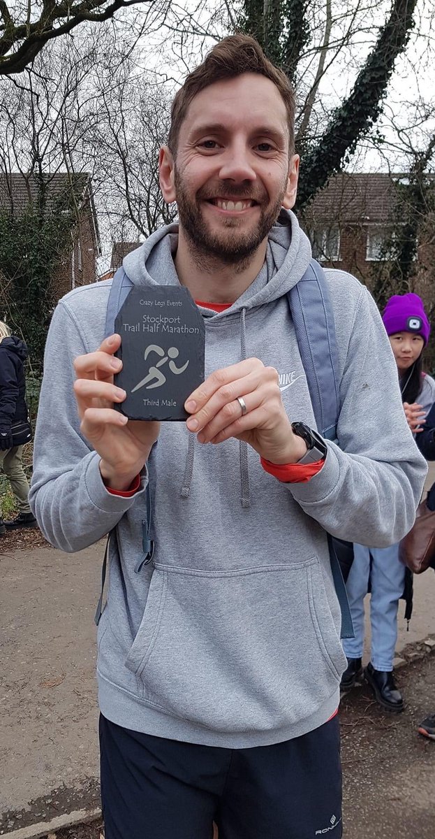 PACprestwich's tweet image. Great running from #TeamPAC at #Stockporttrailhalf with team prizes, a 3rd place for Rob, and category prices!