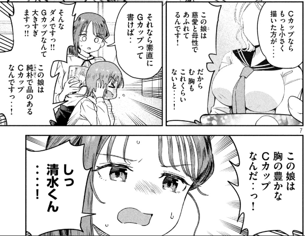 「胸の豊かなCカップ」概念、オタク幻想の端的な表現でGOOD 