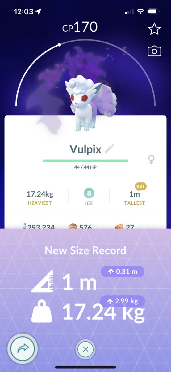 PokeArediem's tweet image. It’s HUGE! 😐

#PokemonGo #ShadowPokemon