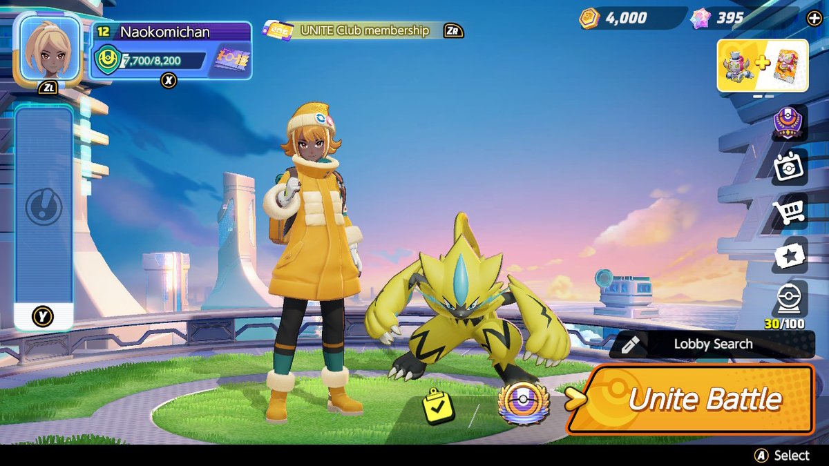 Hey guys! Am I cool enough yet? I just started playing, already almost expert rank in ranked <3 #PokemonUNITE #NintendoSwitch