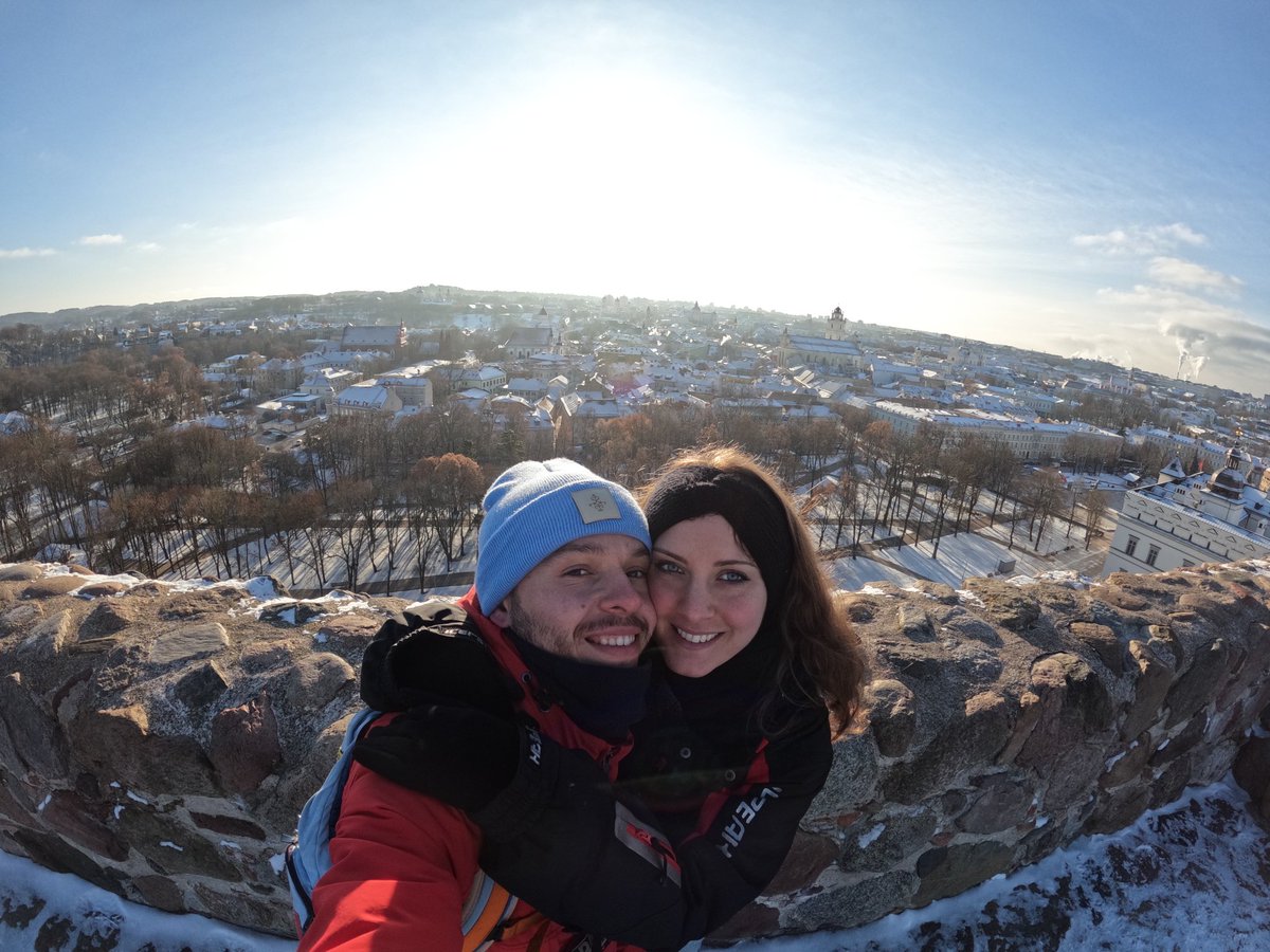 #throwback to the freezing #Vilnius with <a href="/lauanimaletti/">Laua</a>