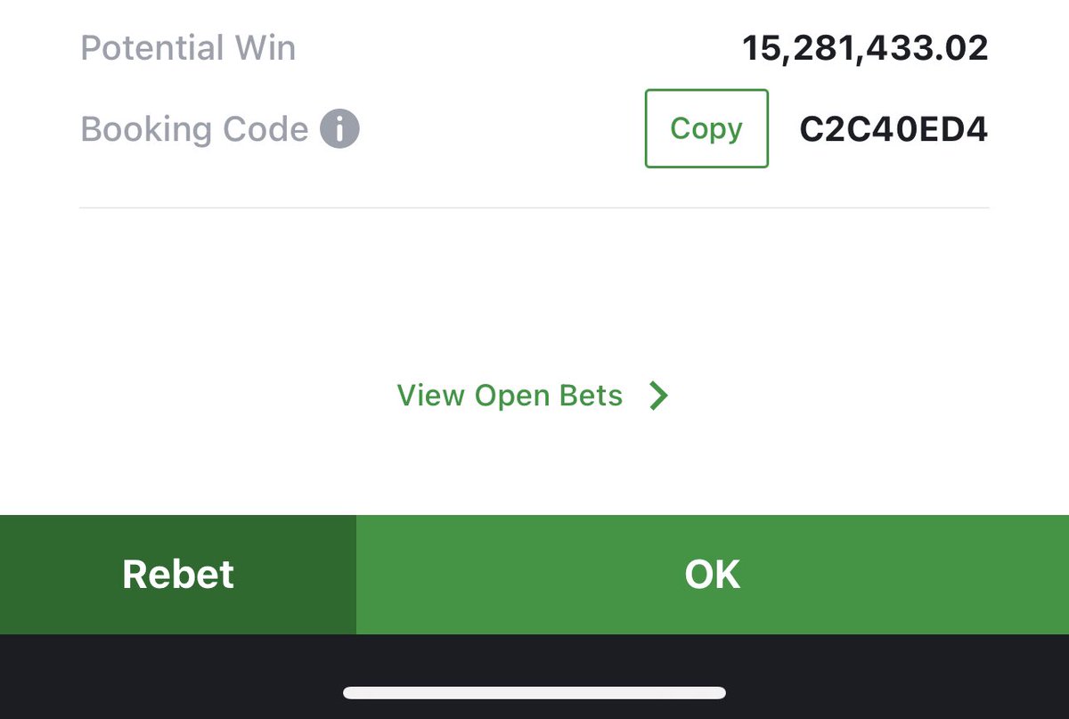 TalentedFBG's tweet photo. God no go shame us 🙏
1k and 2k odds https://t.co/VuhQqZwgUD