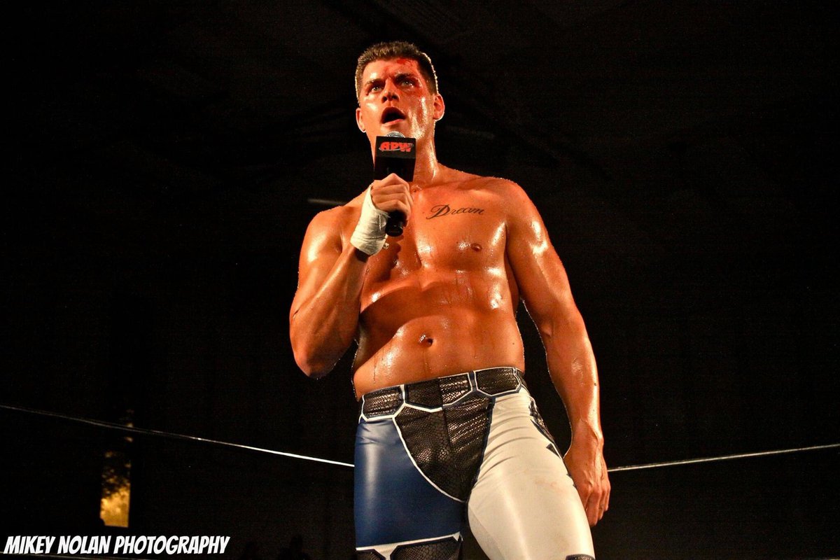 Throwback to February 2017! @CodyRhodes at @allprowrestling in Daly City, CA.
#MikeyNolanPhotography