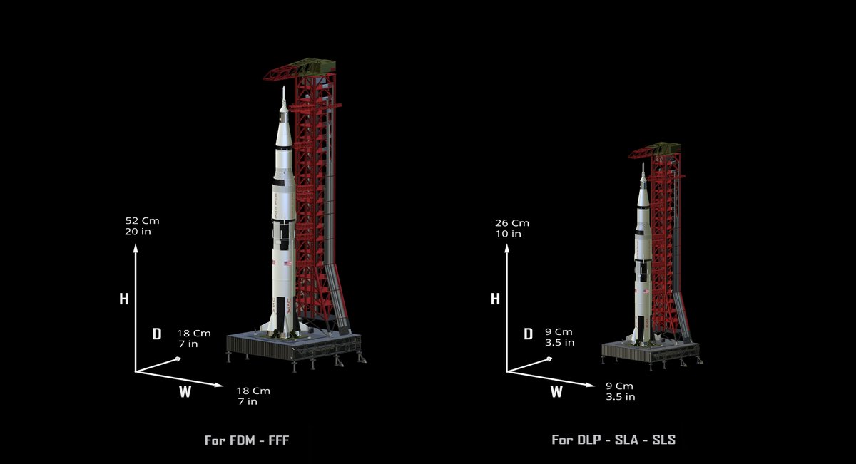 Cody3D's tweet photo. Nasa Saturn V Rocket and Launch Pad Apollo 3D model, file STL OBJ for 3D Printer
Cgtrader $3
https://t.co/gQlmm6CadY
#SaturnV #Apollo #TheSpaceLaunchSystem #NASA #ArtemisI #Artemis1 #SLS #OrionSpacecraft #3DPrinter #PrinterFDM #PrinterDLP #3DModel #3D https://t.co/KncQ5WArXg