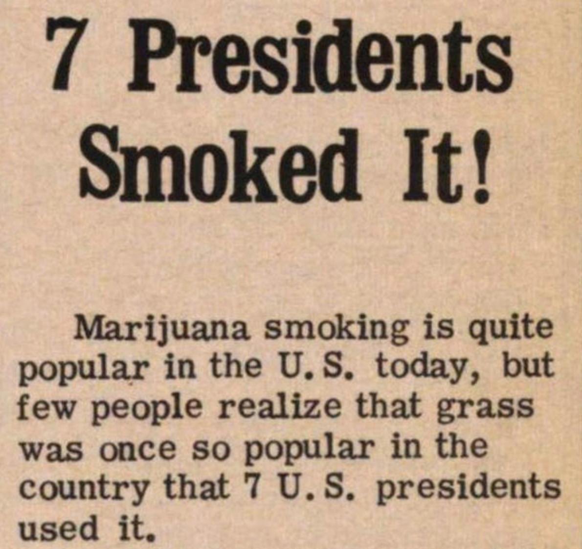 When I am elected Prez I will direct a Special Counsel to investigate the families and people that creates the United Nation’s Convention on Psychotropic Substances in 1971 for crimes against humanity and prosecution. As well as those that passed the Marihuana Tax Act of 1937.