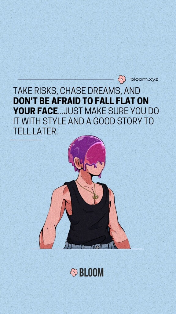 When you're willing to take risks and push beyond your comfort zone, you open up a world of possibilities and experiences that you might not have thought were possible. 

Sure, there might be setbacks or failures along the way, but those moments can be g… instagr.am/reel/CpIaMqtg6…