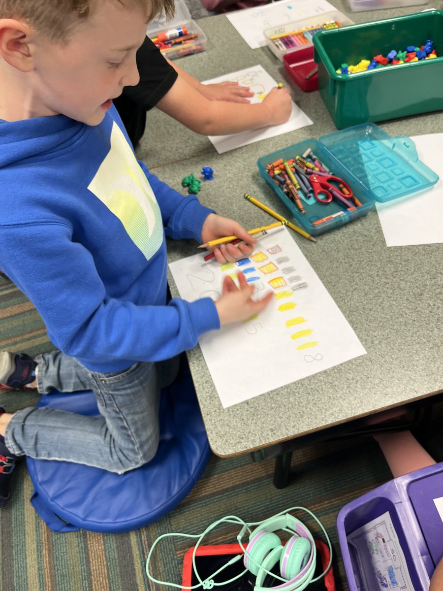 melina_milone's tweet image. Problem solving with a 3 Act Task! The strategies these kinders come up with are amazing! They are so excited to share their ideas. @WSESWildcats @KISDMathSquad #MathKISD