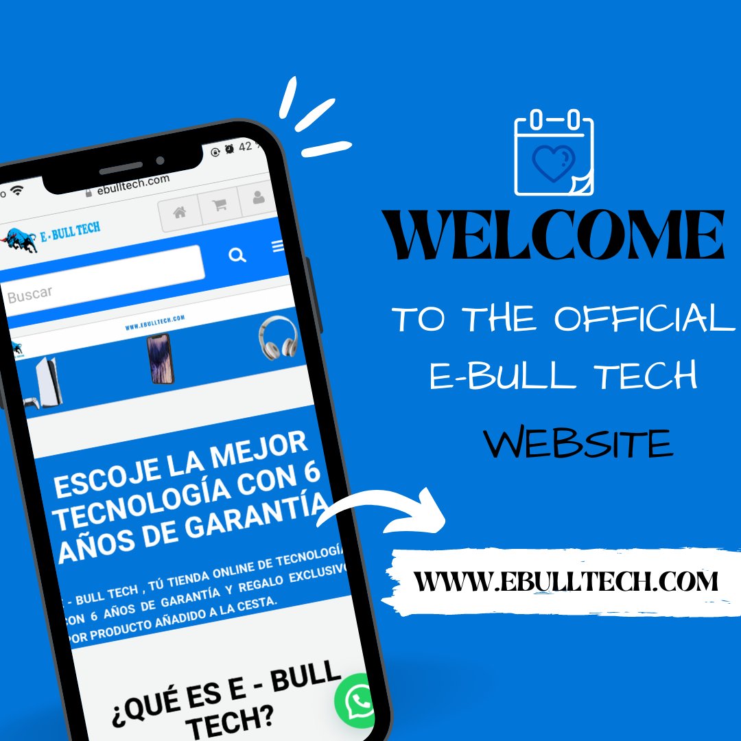 This is our official E-Bull Tech website, where you will find all kinds of electronic products. Come in and discover all of our products!💻🖱️🎧
#EBullTech #OfficialWebsite #ElectronicProducts #Discover #ShopOnline #InnovativeProducts #StayConnected #TechSavvy #LatestTechnology
