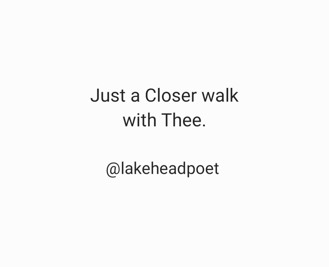 lakeheadpoet's tweet photo. #lakeheadpoet You may know this traditional hymn. The lyrics draw out a yearning on our spiritual path that is common -- Just a closer walk with Thee. #postfortheday #sprigsandtwigspoetry #driftwoodtonespoetry #canadianpoet #naturepoetry #reflection https://t.co/mNkb9ZEyjq