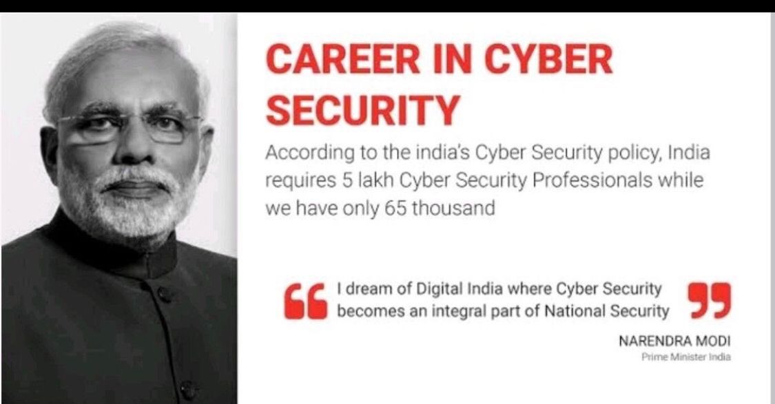 shravansinghtec's tweet photo. This is the great time to start career in cybersecurity it have more &amp; more opportunities if you follow right path with right guidance.
#cyber #Security #Career #Eurovision https://t.co/blLKQPXTZO