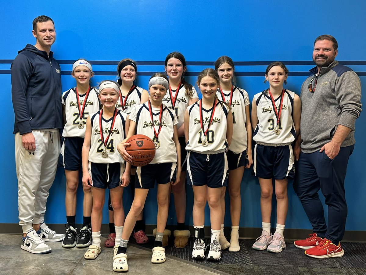 tooz1532's tweet photo. A 2nd place finish yesterday in Springfield, MO for Lady Knights 5th grade. Proud of this team. @CMLadyKnights https://t.co/7KYal1Zd2I