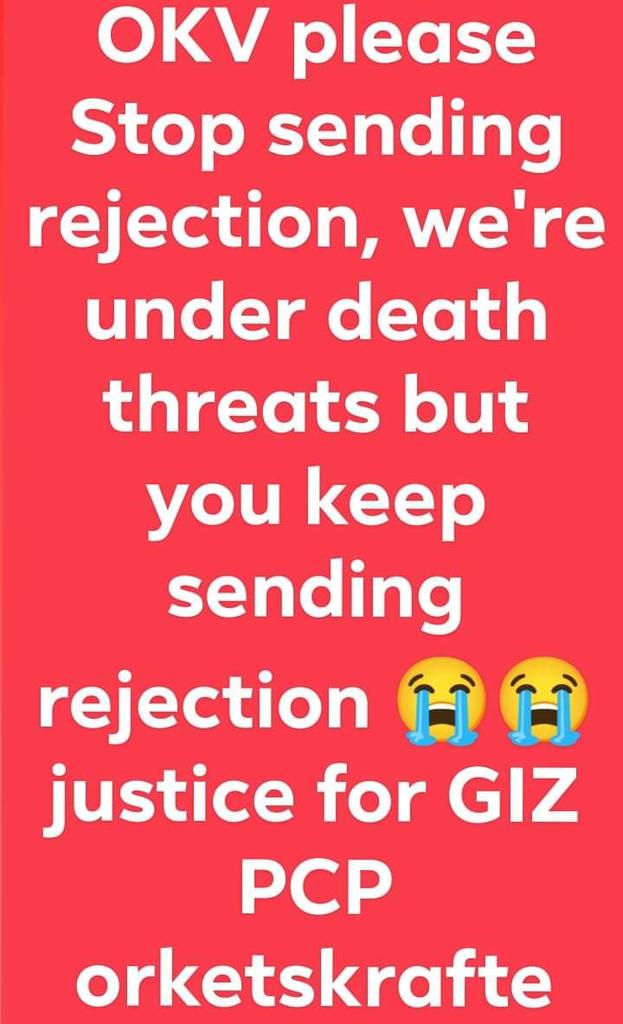 MohammadNaserZ4's tweet photo. All the NATO partners members countries evacuated their employees even they were in third hand contract unfortunately the🇩🇪Gov especially #MBZ OKV left us behind to the death risk and even the OKV department rejected most of our colleagues,
We want justice for GIZ-PCP #ortskräfte https://t.co/6moFcfaYIJ
