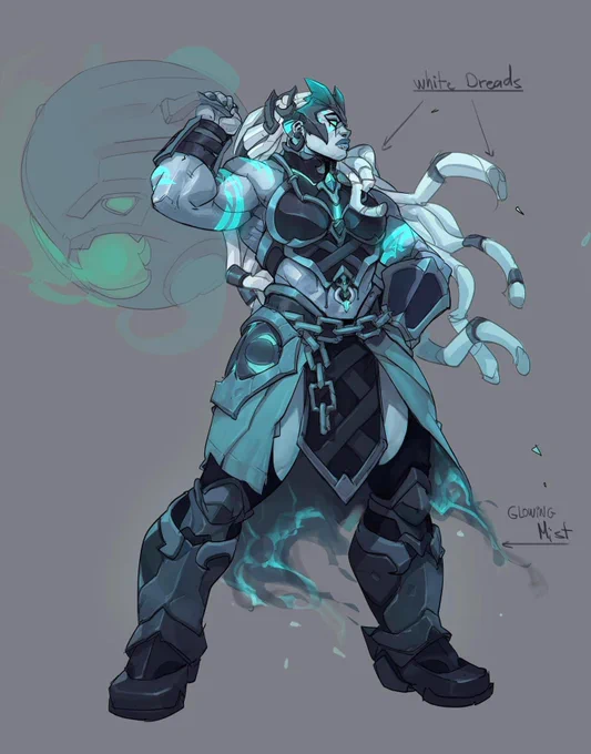 Some skull  #characterdesign #Throwback #ruinedking #darksiders 