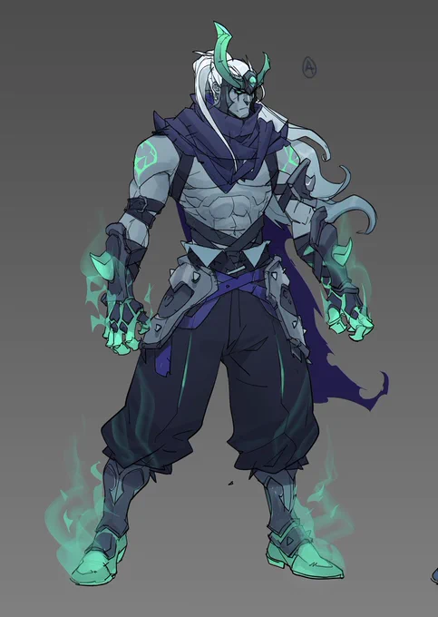 Some skull  #characterdesign #Throwback #ruinedking #darksiders 