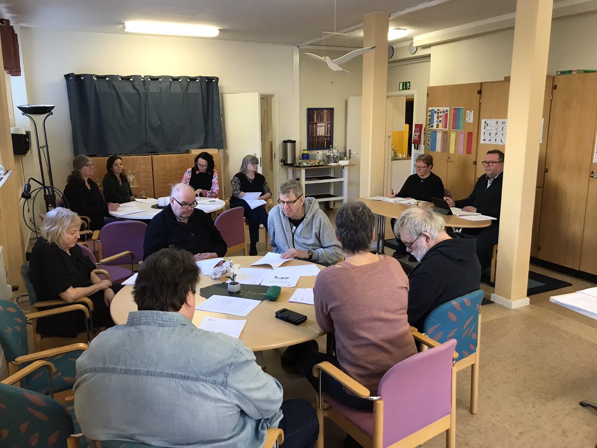 Årsmöte i FUB Eskilstuna med <a href="/Tulleda/">Mikael Edlund</a> som mötesordförande. Det är speciellt att få vara en del av civilsamhället - något att vara stolt över. #allaskamed #funktionsrätt #ideellasektorn <a href="/FUB_se/">Riksförbundet FUB</a>