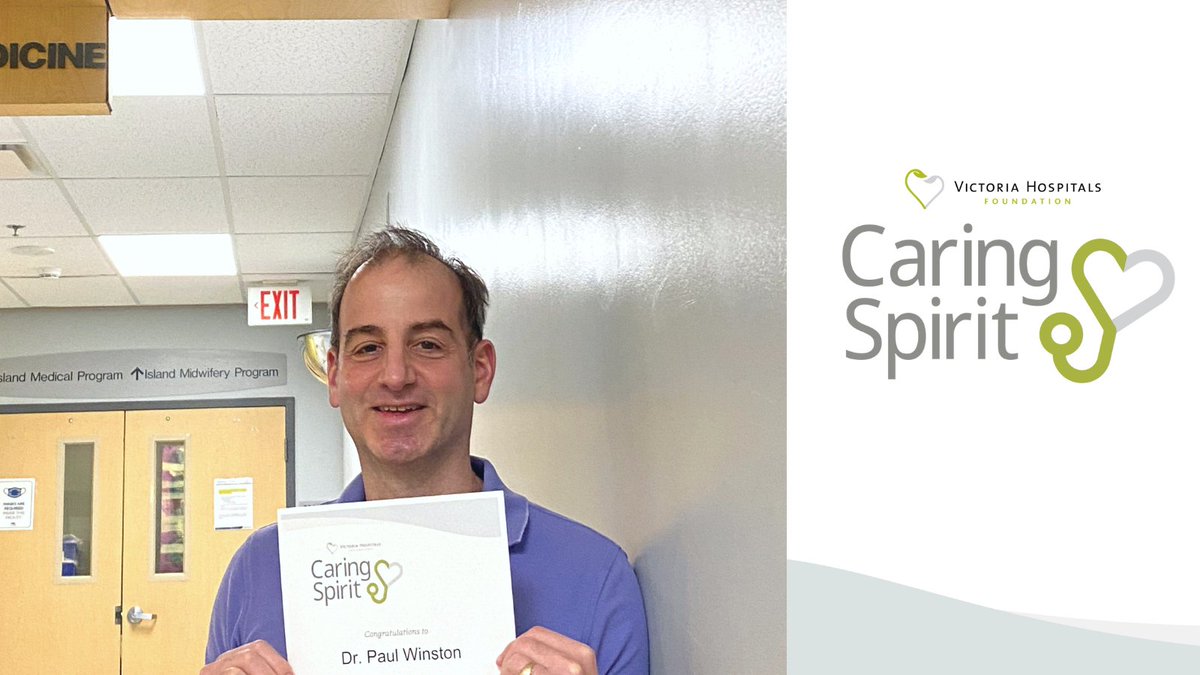 ourvichospitals's tweet photo. Congratulations to Dr. Paul Winston, Physiatrist, Researcher, &amp; Innovator! A grateful patient has recognized you with a #CaringSpirit Award &amp; donation! We are so grateful for your talent &amp; dedication! 💚

Learn how @drpaulwinston is transforming care: https://t.co/xeSeCaKPrW https://t.co/a5V4AsVBR6