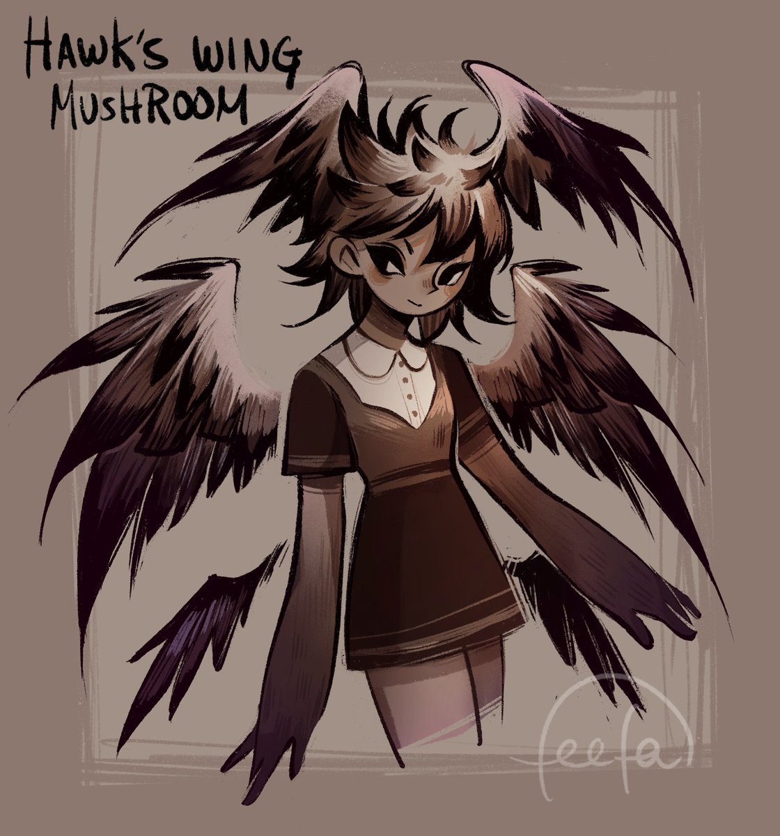feefal_'s tweet photo. Hawk’s wing mushroom🌿 https://t.co/ADW9XMx1ct