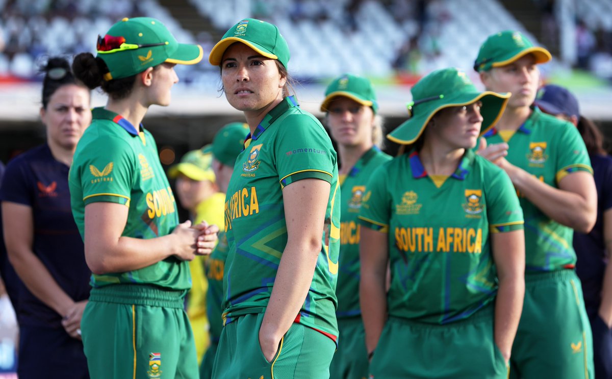 ICC's tweet photo. Worthy runners-up 🇿🇦

#AUSvSA | #T20WorldCup | #TurnItUp https://t.co/GK53AiLRLH