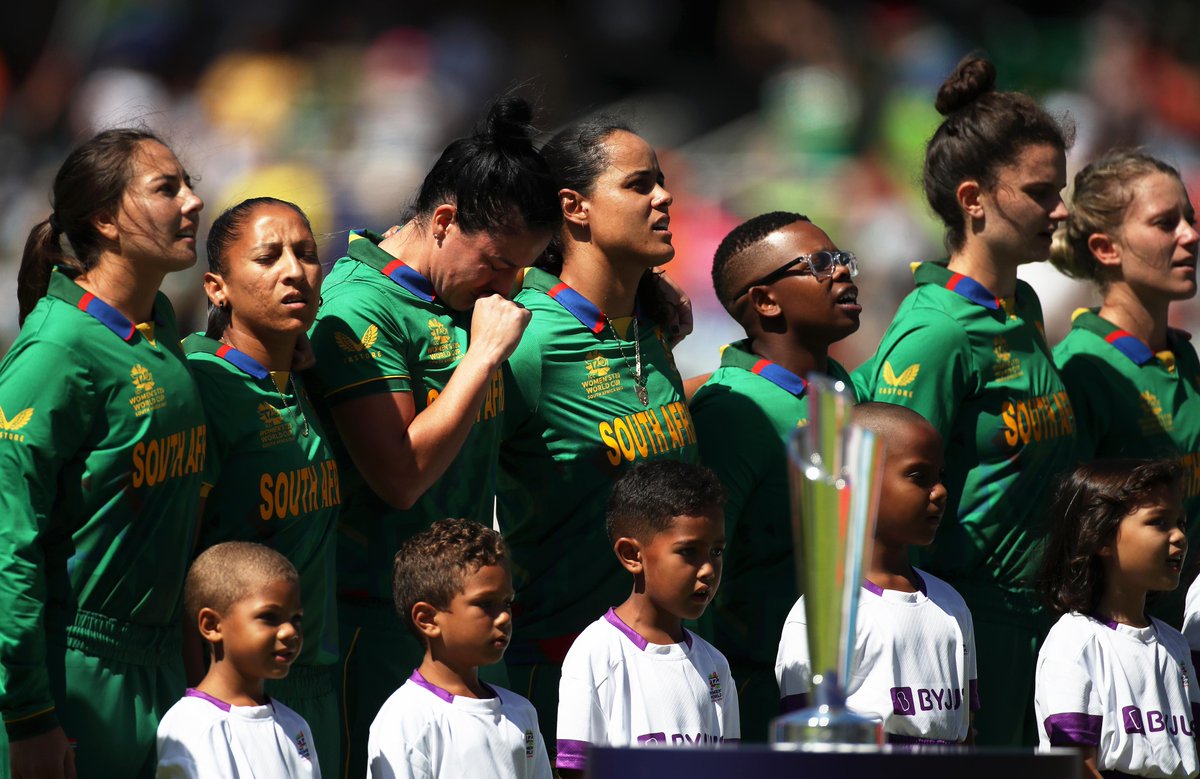 ICC's tweet photo. Worthy runners-up 🇿🇦

#AUSvSA | #T20WorldCup | #TurnItUp https://t.co/GK53AiLRLH