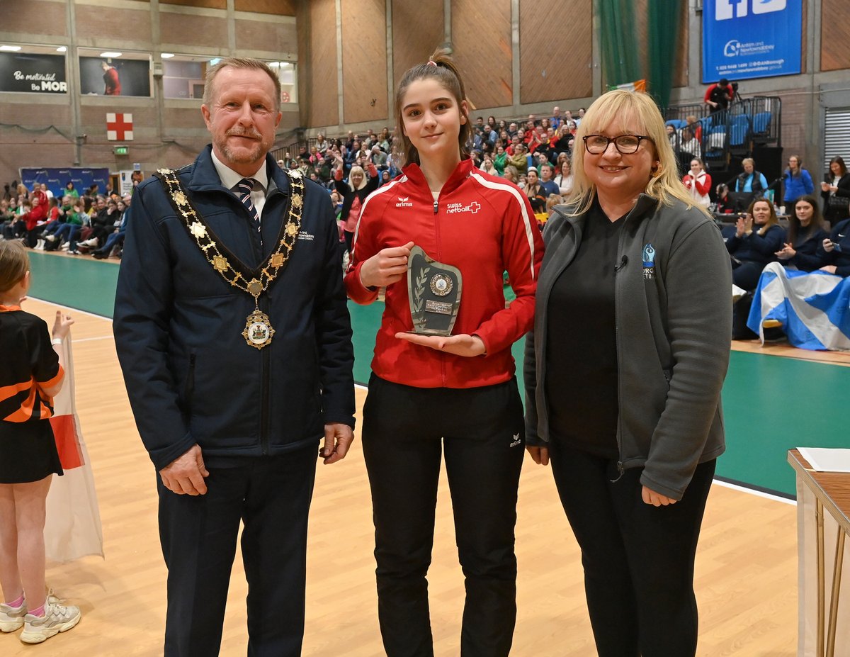 netballni's tweet photo. 💚THAT'S A WRAP💚

Congratulations @EnglandNetball 
and Netball @NetballIreland  on winning the Championship &amp; Challenge respectively.

As well as, Darcie Everitt of England and Martina
Enrech Miralles of @SwissNetball for winning players of the Tournament. 

#strongesttogether https://t.co/by43FlEm9o