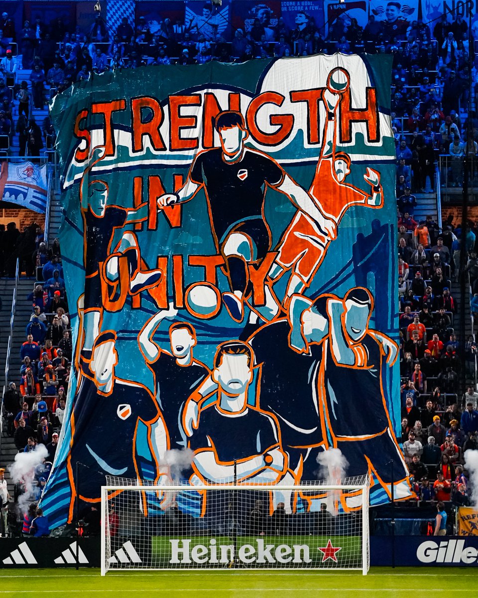 fccincinnati's tweet photo. Strength in Unity. 🤩 https://t.co/AsZykv8Sko
