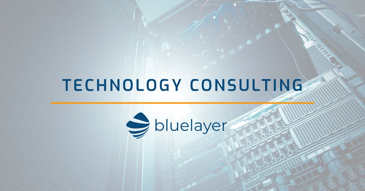 bluelayerit's tweet photo. What is technology consulting?

IT consulting is described as advising organizations on how best to use information technology in achieving their business objectives.

Blue Layer is ready to help your business reach its goals.

https://t.co/TQnch8L5Z9 https://t.co/U2Ho7VV562