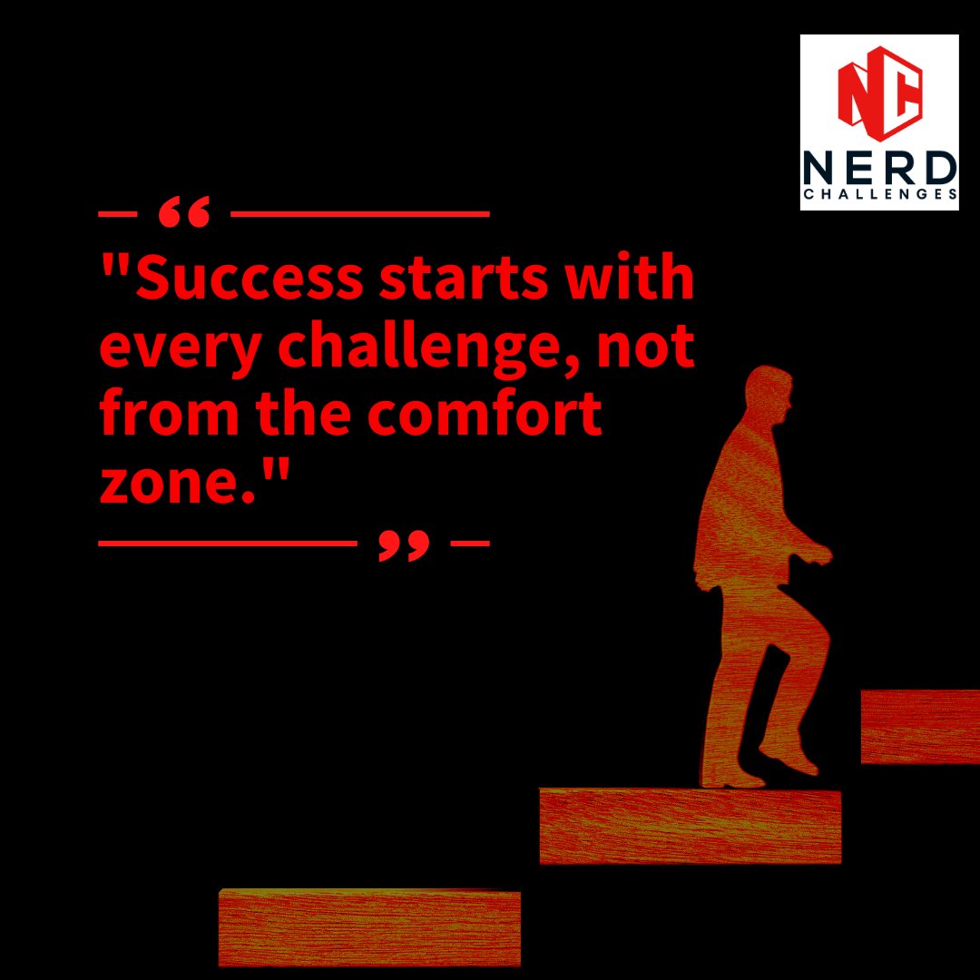 Success starts with every challenge, not from the comfort zone. For more go to:
.
.
.
nerdchallenges.com
#techgeek #technologyblog #latesttechnology #technologytrends #technews #techblog
#technologynews #programmer #programinglife #programingtips #customsoftware
#custom