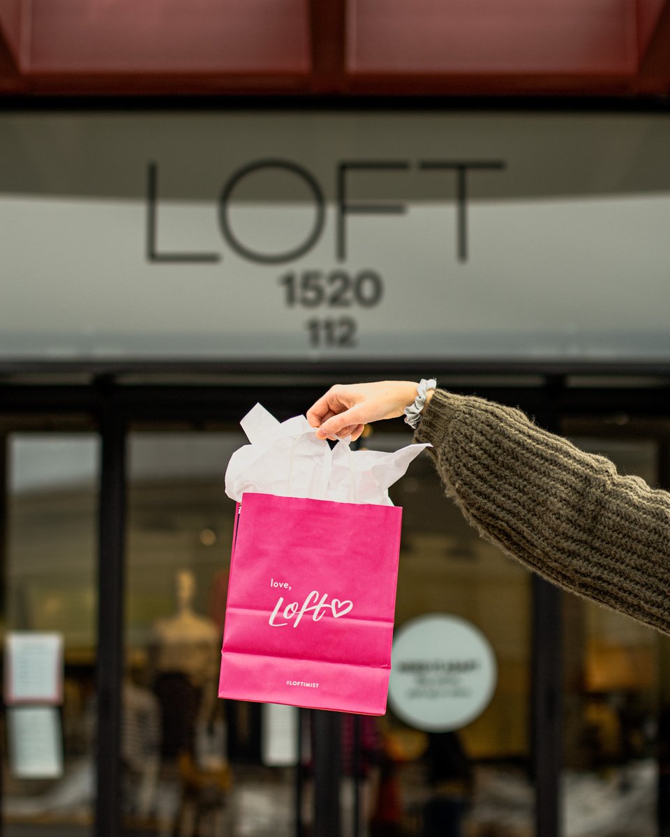 You never need an excuse to shop... stop by Loft at First & Main to check out new trendy peices for spring! Shop for a loved one, or pick up a cute new outfit for yourself! Loft has everything from tops, dresses, and a huge selection of fun accessories!!🛍️👛💓