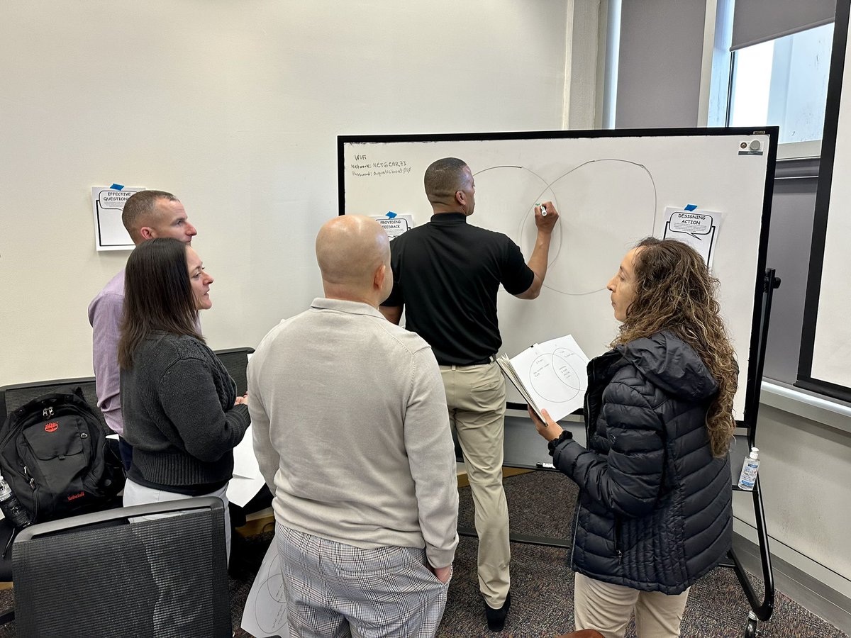 jjortizjr63's tweet image. CPCC Day two-Facilitating Coaching Workshop. #coaching #projectathena #cpcc #insidethewire @CSM_Schmidt