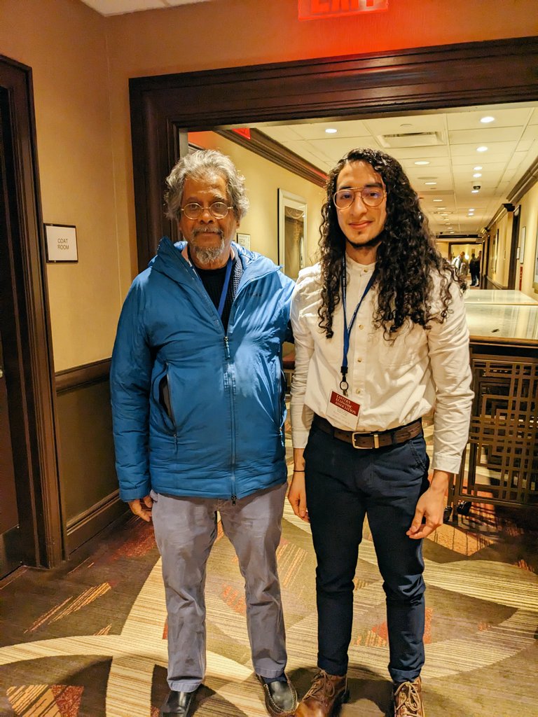 _DanielOssa's tweet image. Delighted to present my work on financialization and profit rates at the #EEA2023 in the #URPE sessions, and to meet one of my main influences, @shaikhecon.