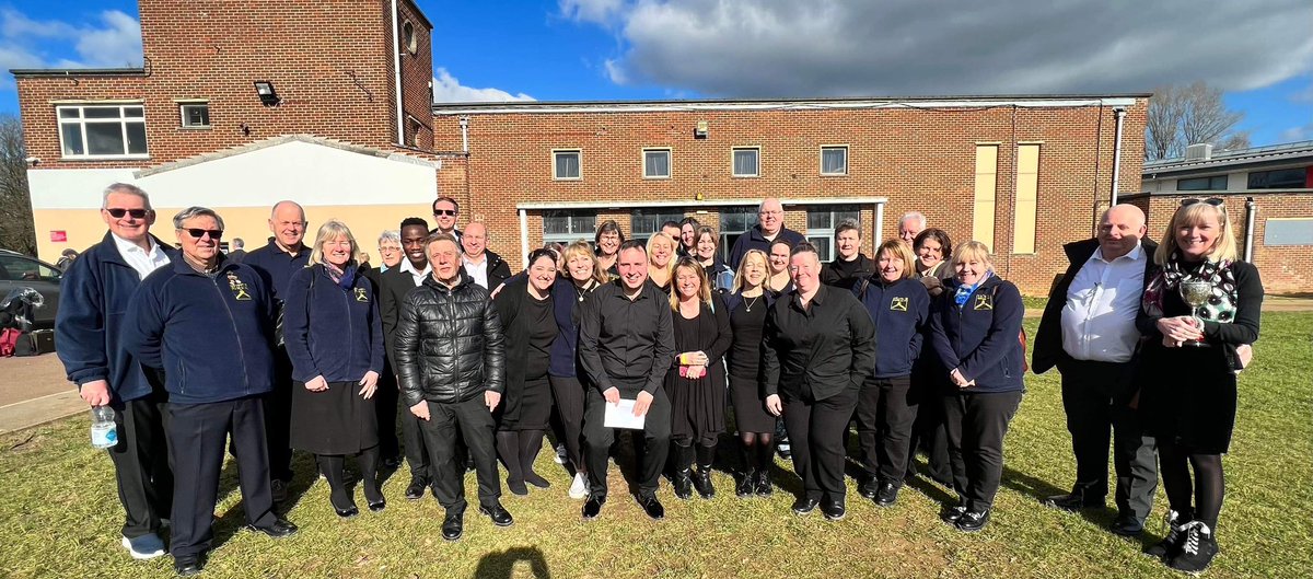 BrattonSilver's tweet image. 2nd place for us today! We’re looking forward to the areas in a couple of weeks time. 🎺🎶😊