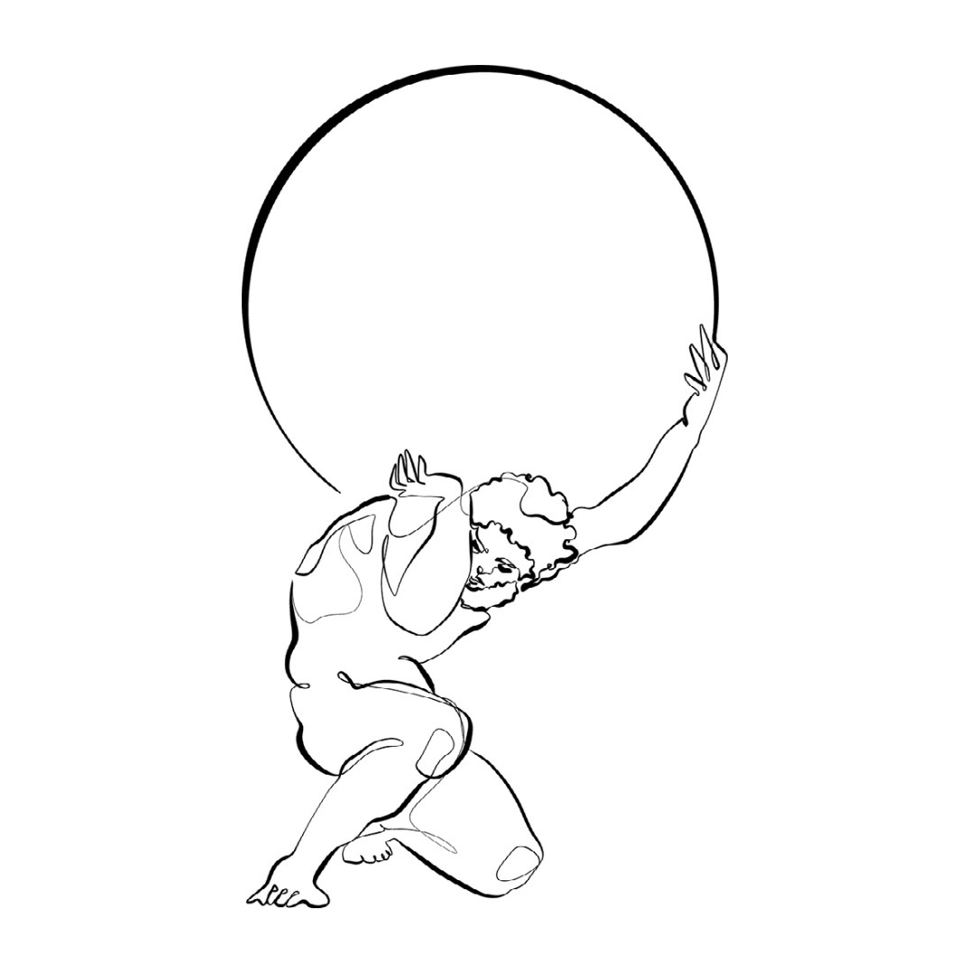 Attabeira_com's tweet photo. The weight of the world on my shoulders.
#singlelineart #onelineart https://t.co/VxPKkOCJus