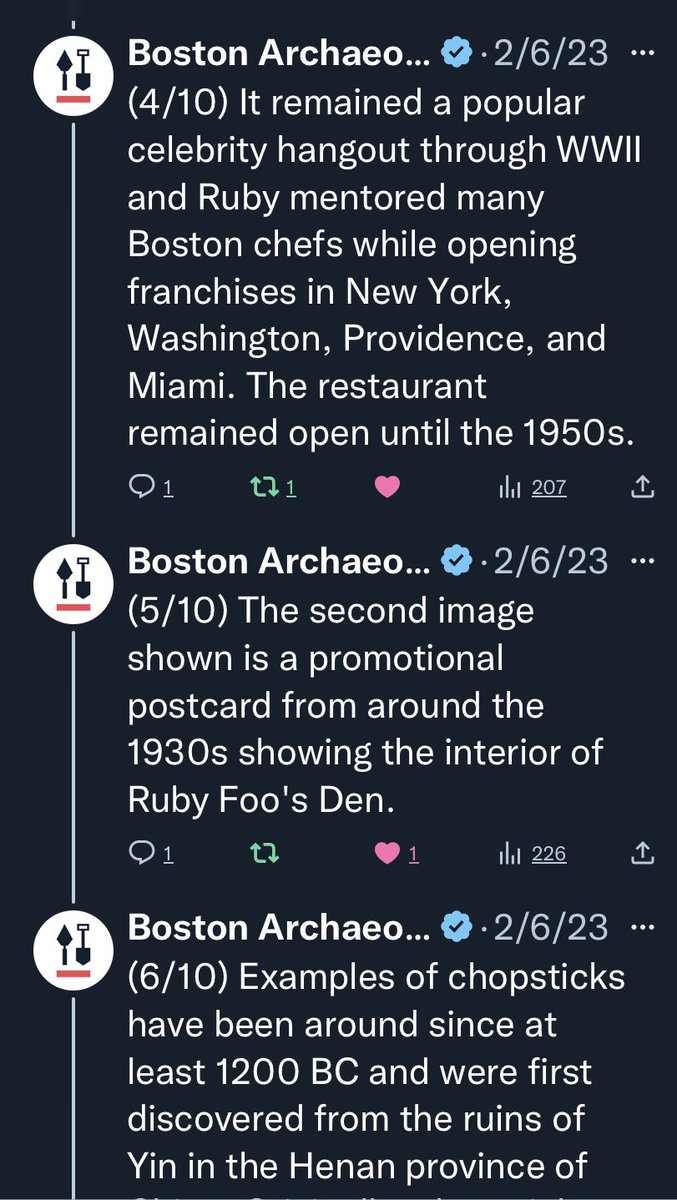 rubyfookitchen's tweet photo. Buried Treasure! @BostonArchaeo Preserve &amp; Educate All history buffs link 2 my historic grandmother, Ruby Foo innovative entrepreneur blazed a trail during 1930s https://t.co/hHLx4bdwho &amp;
https://t.co/ZFi0lBHgeX
@nysaisnow @NYSEDNews @emeralds_NYCDOE @MASchoolsK12 @BostonSchools https://t.co/Qw2x1kyEGo