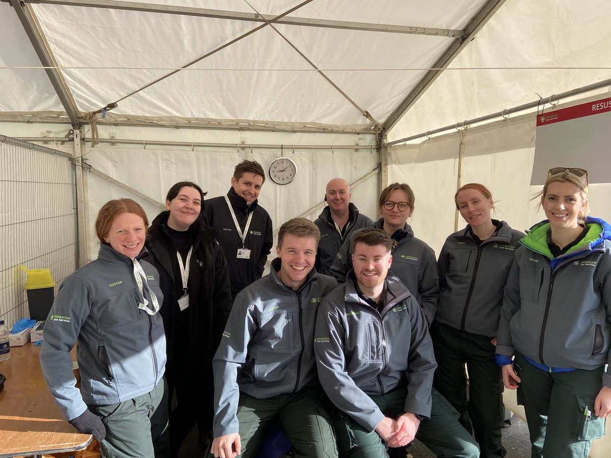 Ben Elkins (@drbelkins) on Twitter photo First event of the season done, 30+ patients seen, zero hospital admissions. Event medicine done right. A pleasure to lead this team in the med centre and work with our other great colleagues <a href="/enhanced_c_s/">Enhanced Care Services Ltd.</a> First event of the season done, 30+ patients seen, zero hospital admissions. Event medicine done right. A pleasure to lead this team in the med centre and work with our other great colleagues <a href="/enhanced_c_s/">Enhanced Care Services Ltd.</a>