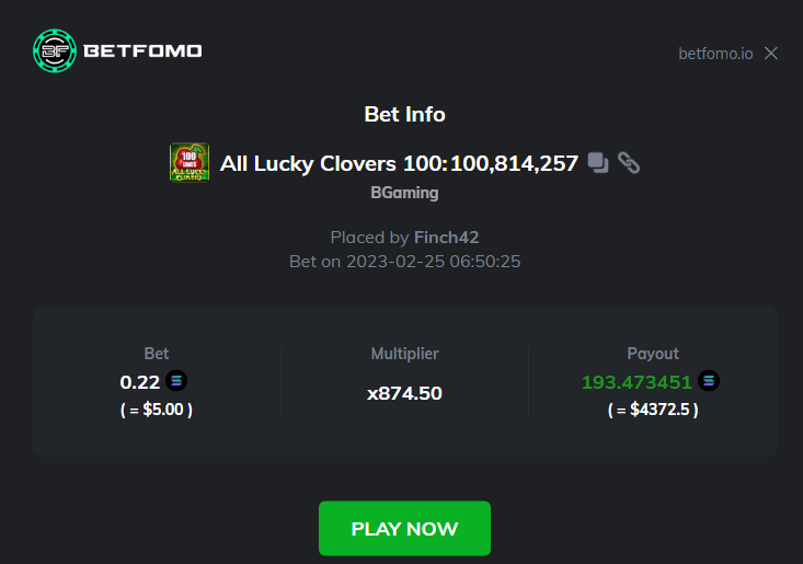 BetFomo tweet media