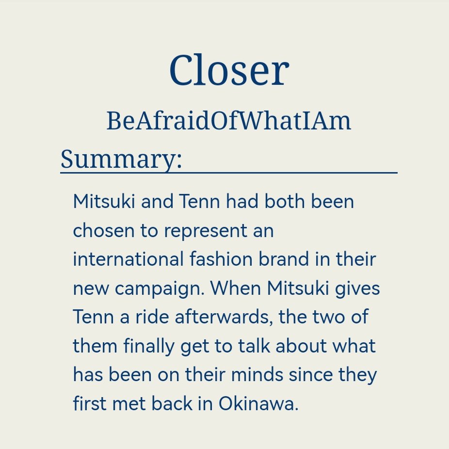 OnFire03's tweet photo. Tenn/Mitsuki fic that's based on @PACCHI__PA 's art for the #i7reversebang23 ✨
https://t.co/0jpmXsTDou https://t.co/2zkInsoQB8